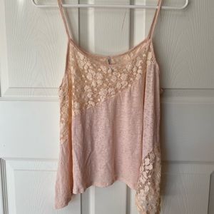Adorable Flowy Lace Top